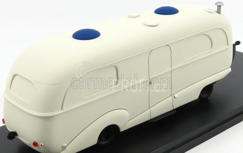 Perfex Trailer Caravan Assomption 1951 1:43 Bílá
