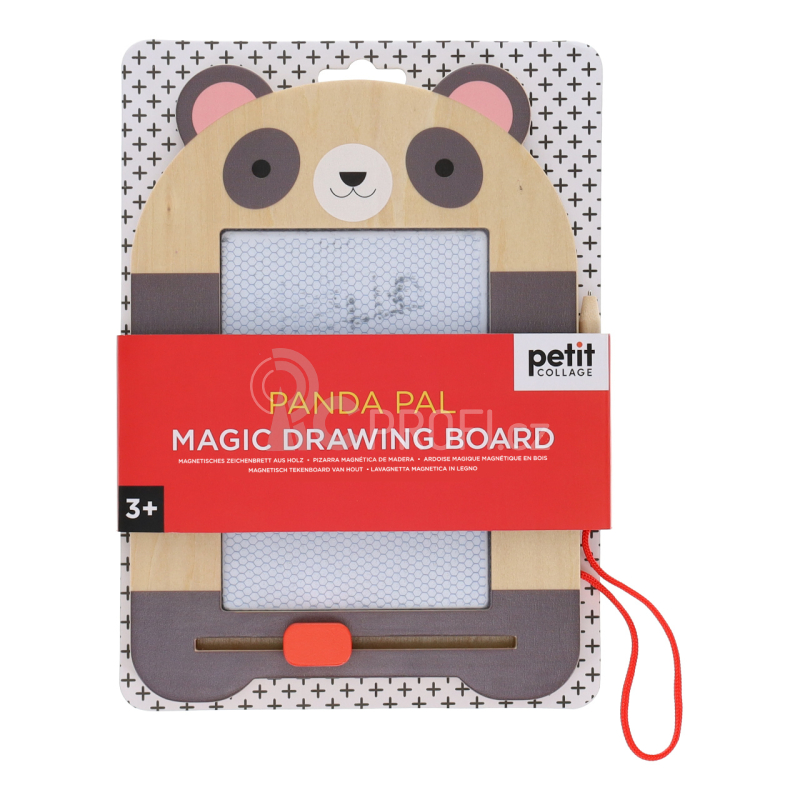 Petit Collage Magnetická kreslící tabulka panda