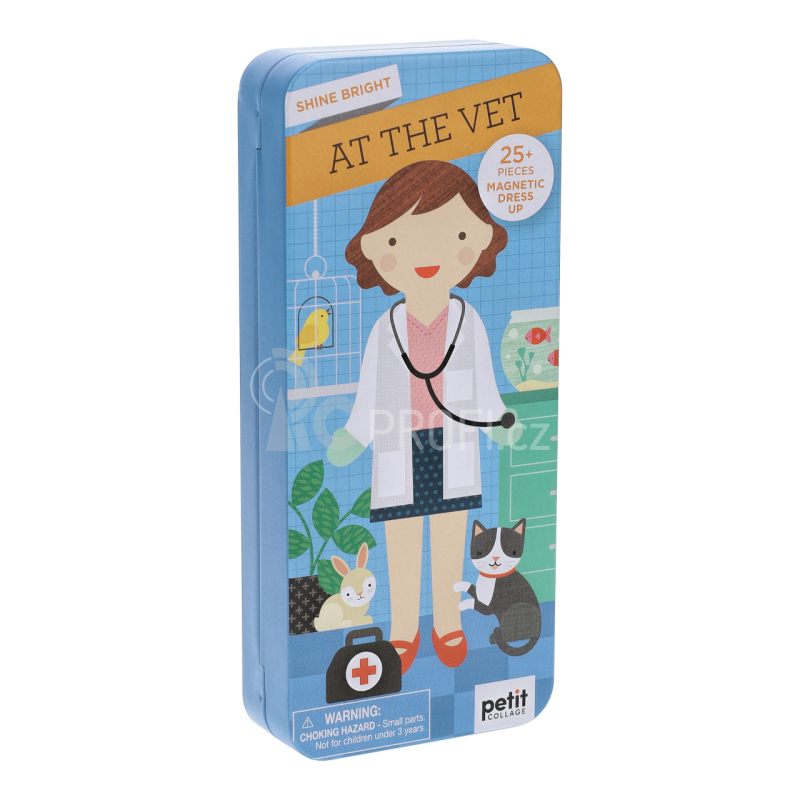 Petit Collage Magnetické puzzle Veterinářka