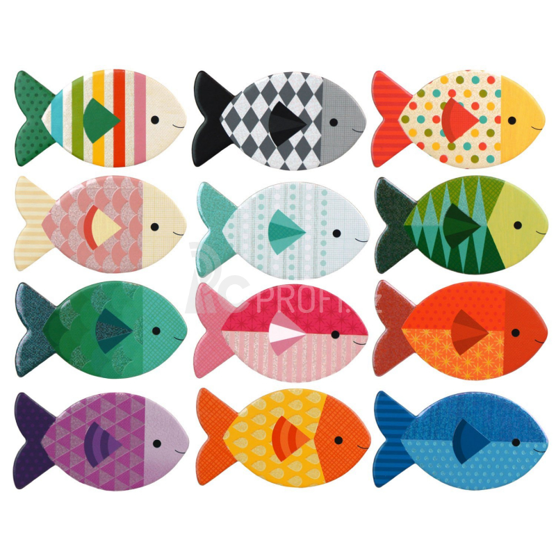 Petit Collage Pexeso rybky