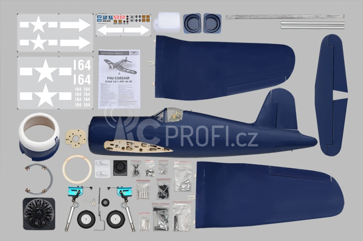 PH011 F4U Corsair 1485mm 1:8 ARF