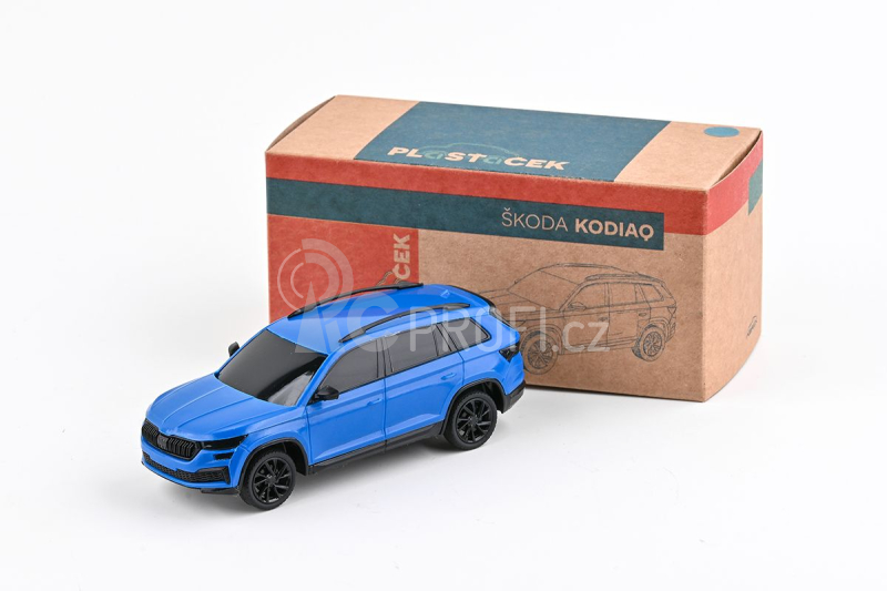 Abrex Plasťáček Škoda Kodiaq FL 1:43 - Modrá