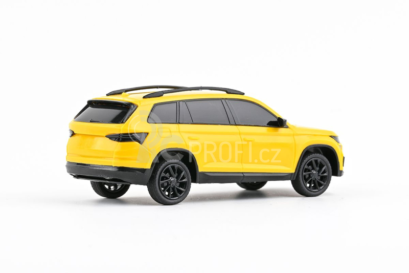 Abrex Plasťáček Škoda Kodiaq FL 1:43 - Žlutá