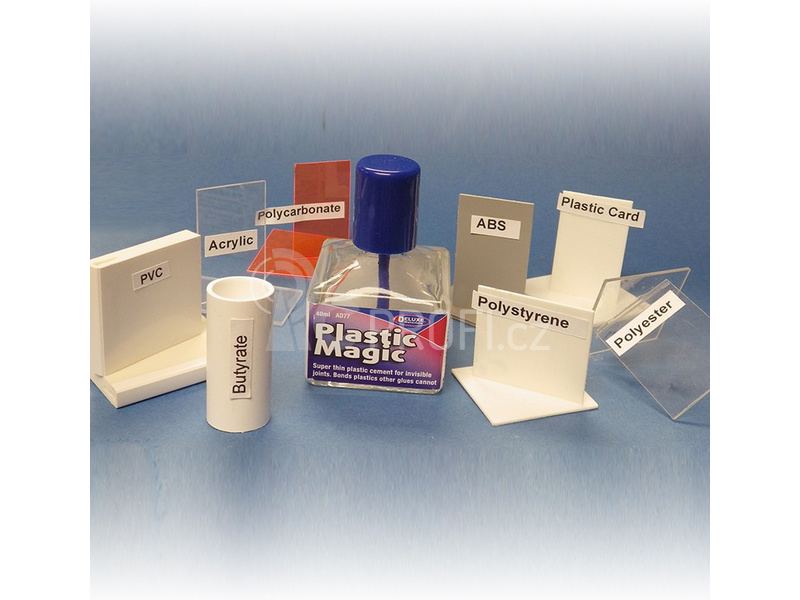 Plastic Magic bezbarvé lepidlo na plasty 40ml