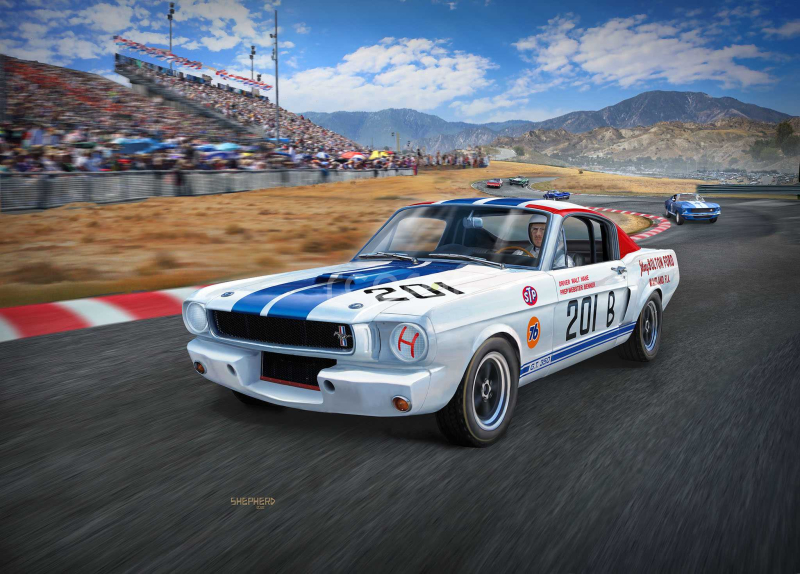 Plastic ModelKit auto 07716 - 1965 Shelby GT 350 R (1:24)