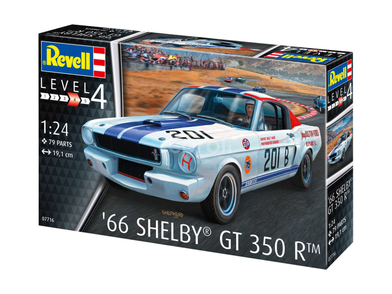 Plastic ModelKit auto 07716 - 1965 Shelby GT 350 R (1:24)