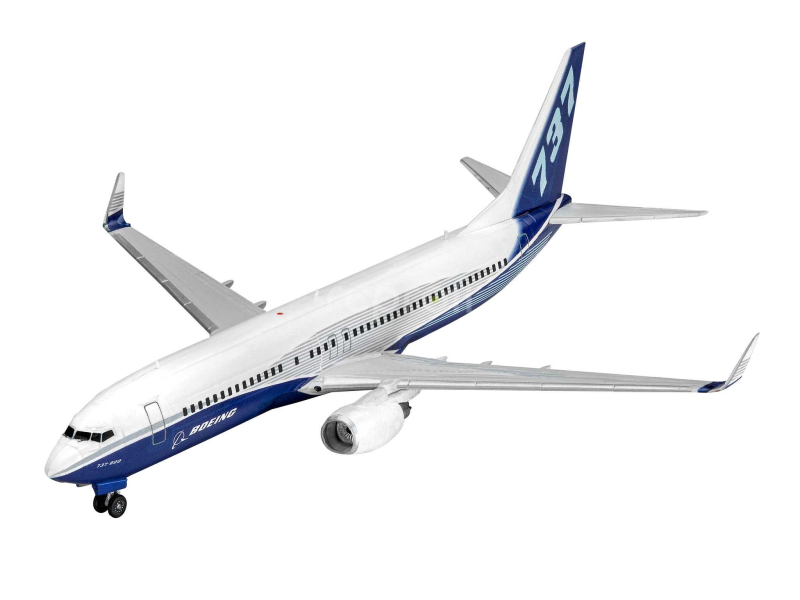 Plastic ModelKit letadlo 03809 - Boeing 737-800 (1:288)
