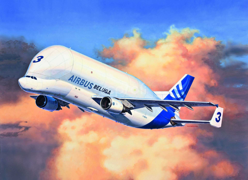 Plastic ModelKit letadlo 03817 - Airbus A300-600ST 