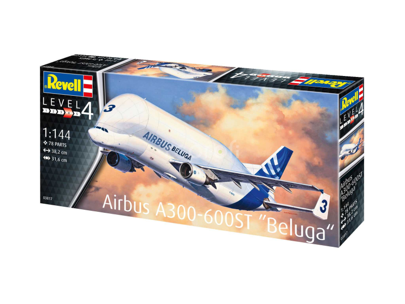 Plastic ModelKit letadlo 03817 - Airbus A300-600ST 