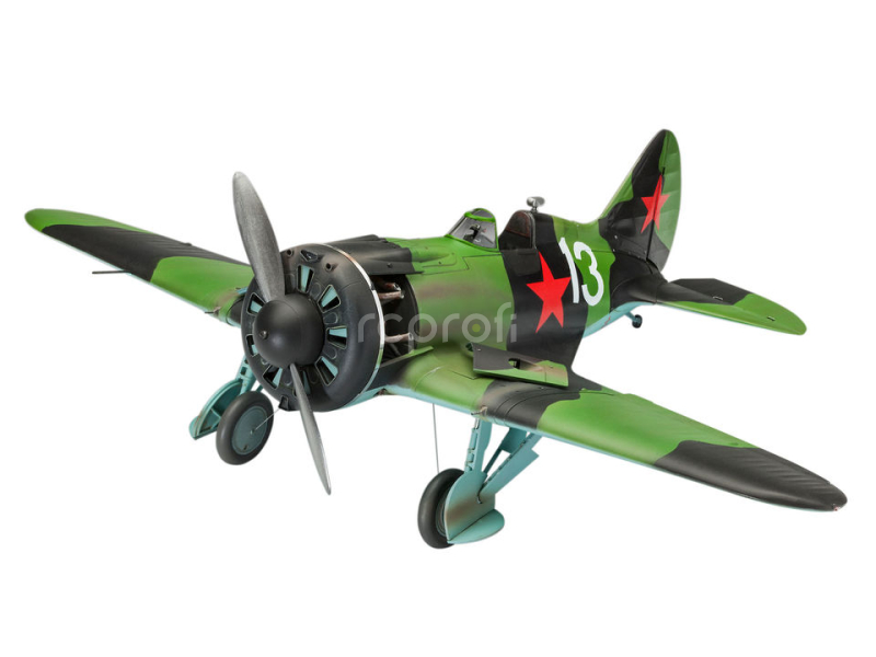 Plastic ModelKit letadlo 03914 - Polikarpov I-16 type 24 Rata (1:32)
