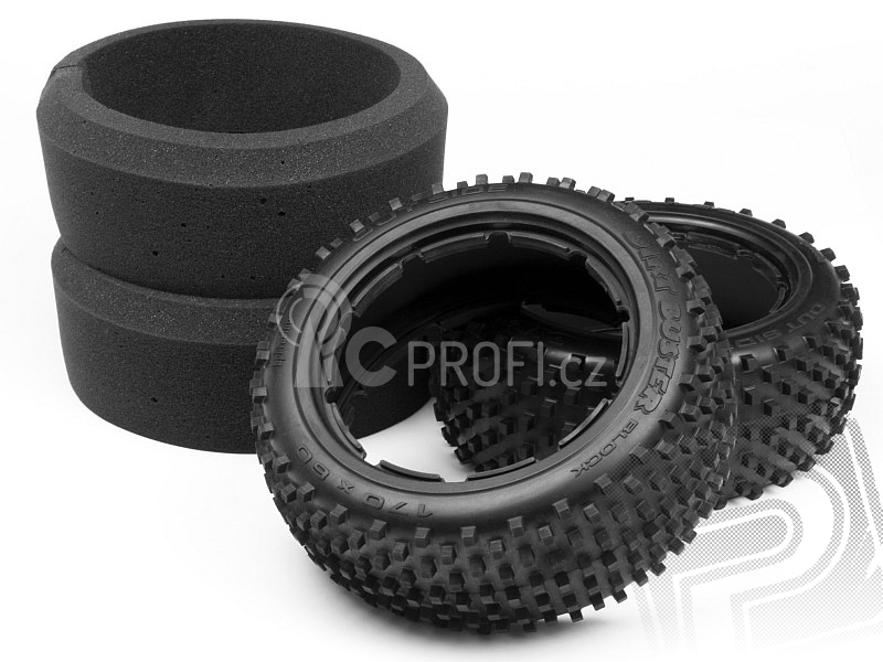 Pneu DIRT BUSTER BLOCK H směs (170x60mm/2ks)