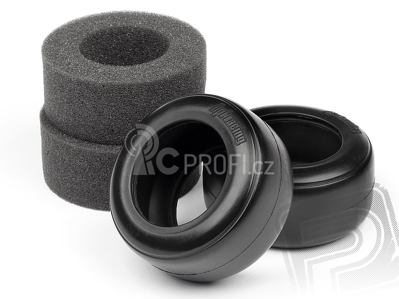 Pneumatiky FT01 slick D směs (přední/62x32mm/2ks)