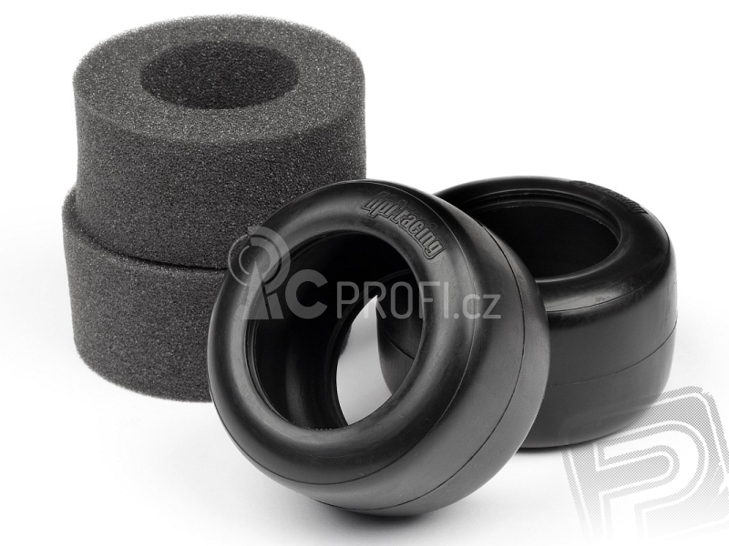 Pneumatiky FT01 slick D směs (zadní/62x37mm/2ks)