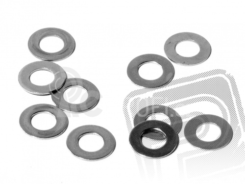 Podložka M5 10x0.5mm (stříbrná)