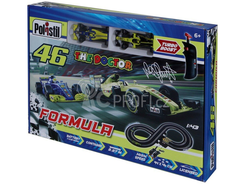 Polistil Autodráha 1:43 VR46 Formula Racing