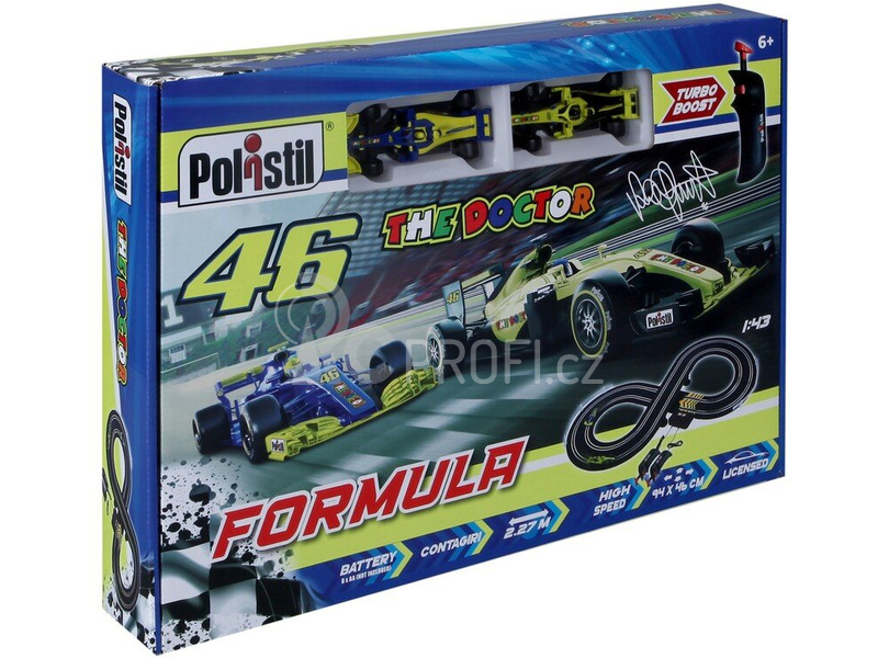 Polistil Autodráha 1:43 VR46 Formula Racing