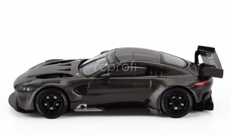 Pop-race-limited Aston martin Vantage Gt3 2023 1:64 Černý Karbon