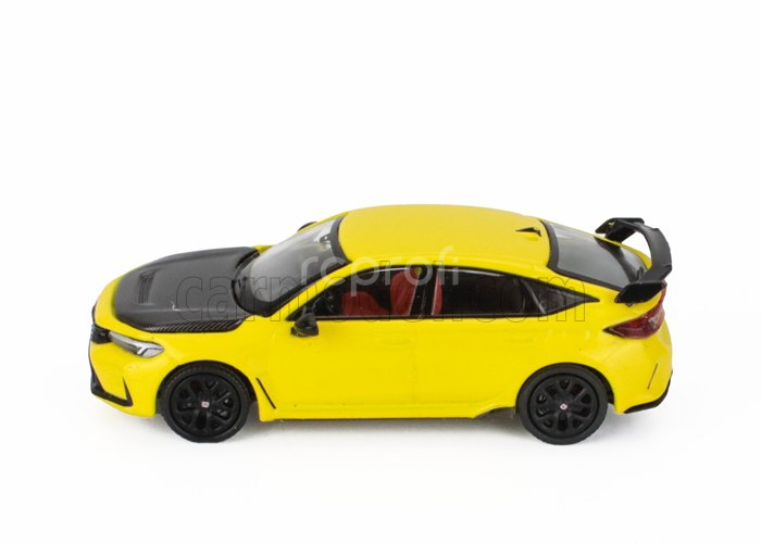 Pop-race-limited Honda Civic Type-r (fl5) 2020 1:64 Žlutá