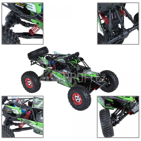 RC auto buggy Eagle 3 RTR 4WD 1:12, zelená