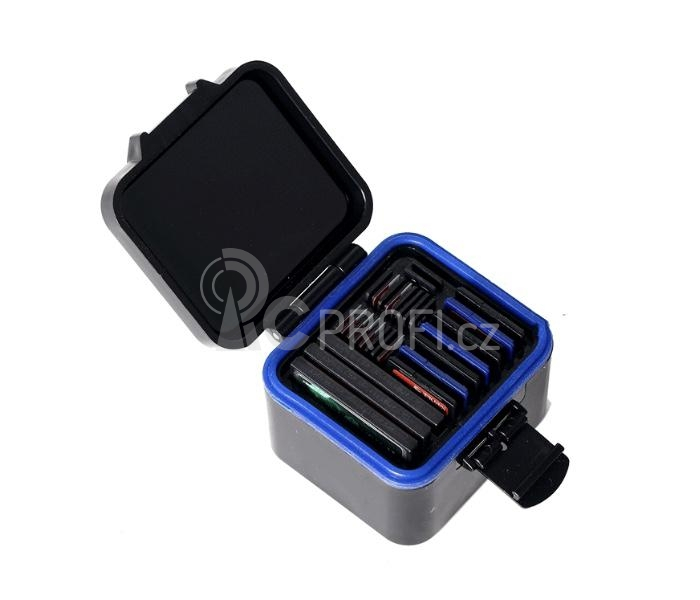 Pouzdro na paměťové SD / micro SD karty (voděodolné)