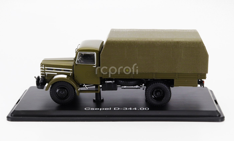 Premium classixxs Csepel D344 Truck Telonato 2-assi 1961 1:43 Vojenská Zelená