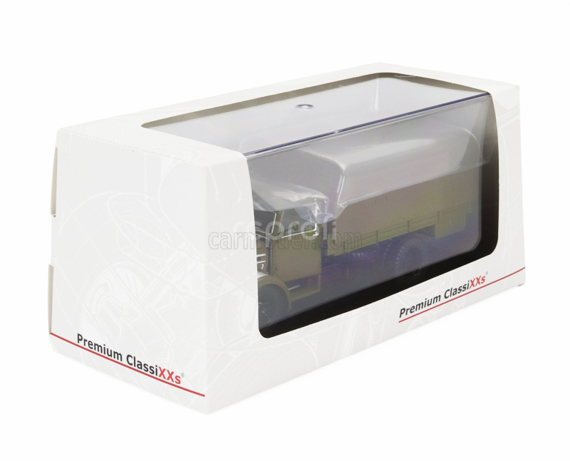 Premium classixxs Csepel D344 Truck Telonato 2-assi 1961 1:43 Vojenská Zelená