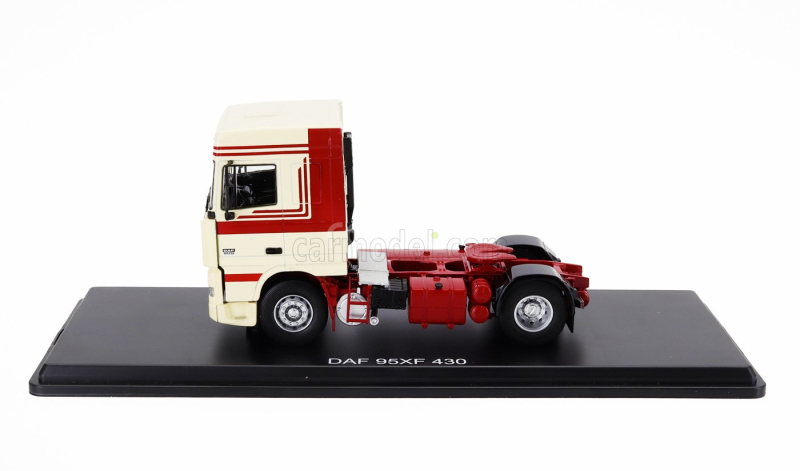 Premium classixxs DAF 95xf 430 Tractor Truck 2-assi 1997 1:43 Cream Red