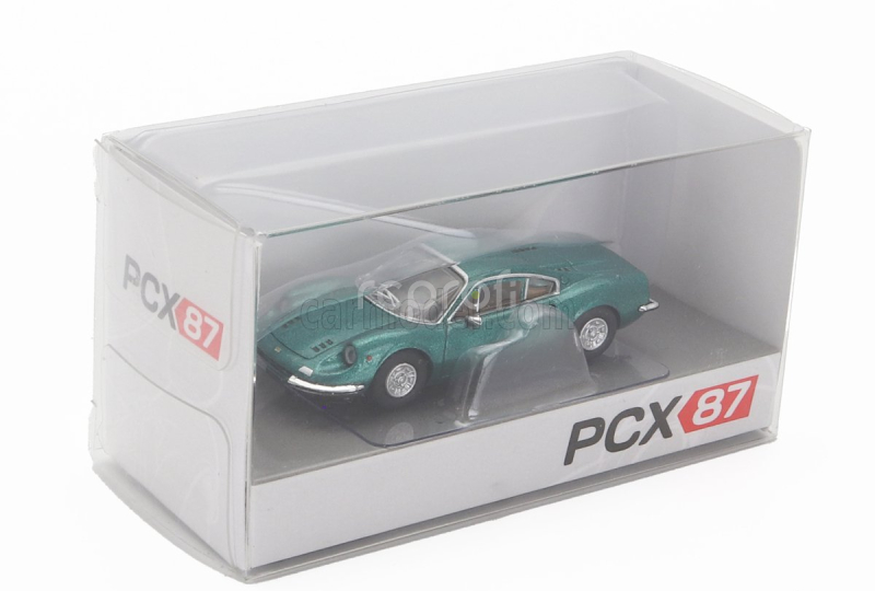 Premium classixxs Ferrari Dino 246 Gt 1969 1:87 Green Met