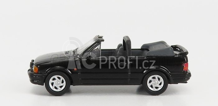 Premium classixxs Ford england Escort Mkiv Cabriolet Open 1986 1:87 Black