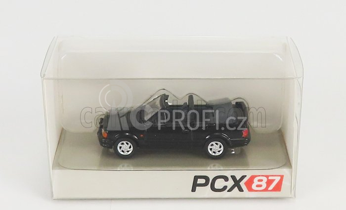 Premium classixxs Ford england Escort Mkiv Cabriolet Open 1986 1:87 Black