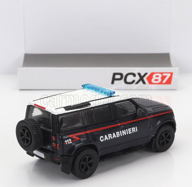 Premium classixxs Land rover New Defender 110 Carabinieri 2020 1:87 Tmavě Modrá Bílá