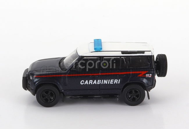Premium classixxs Land rover New Defender 110 Carabinieri 2020 1:87 Tmavě Modrá Bílá