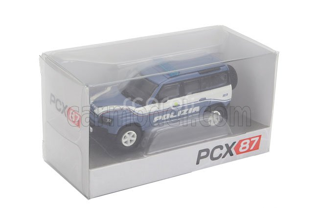 Premium classixxs Land rover New Defender 110 Polizia 2020 1:87 Světle Modrá Bílá