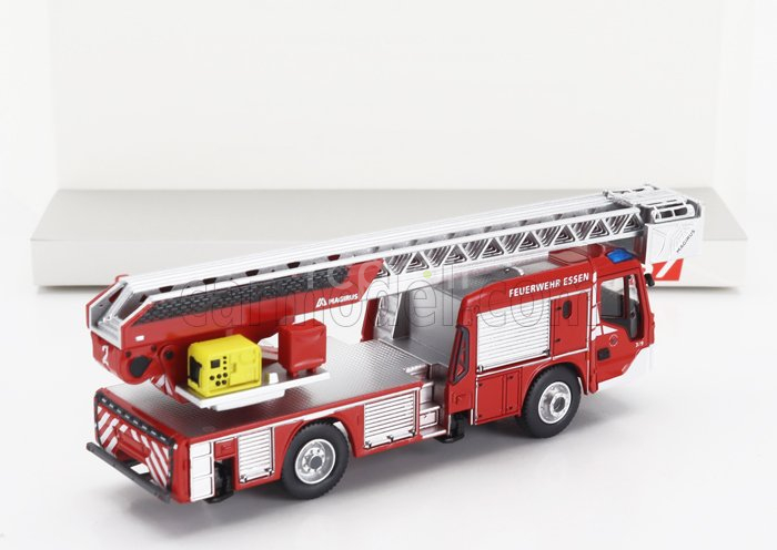 Premium classixxs Magirus Magirus M32l 112 Scala Truck Scala Cestello Feuerwehr Essen 2021 1:87 Červená Stříbrná
