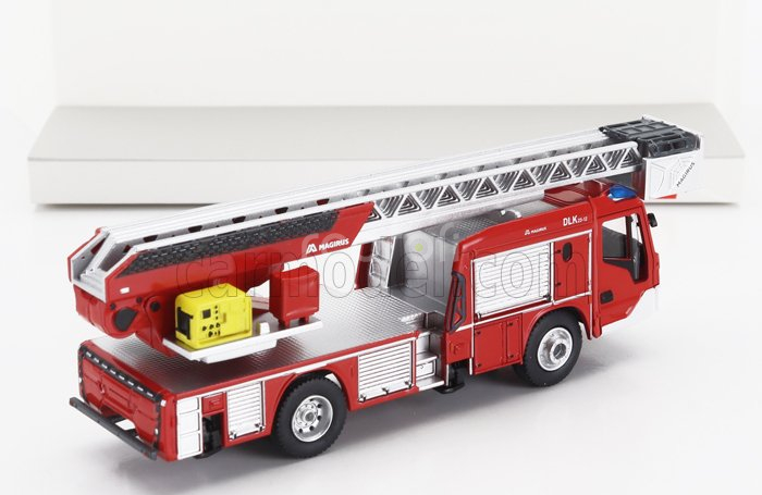 Premium classixxs Magirus Magirus M32l Scala Truck Scala Cestello Feuerwehr 2021 1:87 Červená Stříbrná