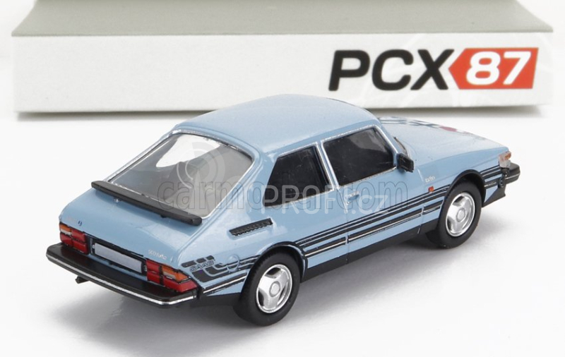 Premium classixxs Saab 900 Turbo 1986 1:87 Světle Modrá