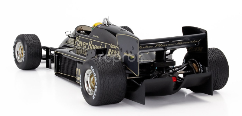 Premium-x Lotus F1  97t Renault Turbo N 12 Winner Portugal Gp 1985 Ayrton Senna 1:18 Černé Zlato