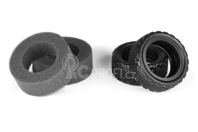 Prism 2.0 2.2 CR3 (směs medium carpet) Buggy gumy přední 4WD, 2 ks.