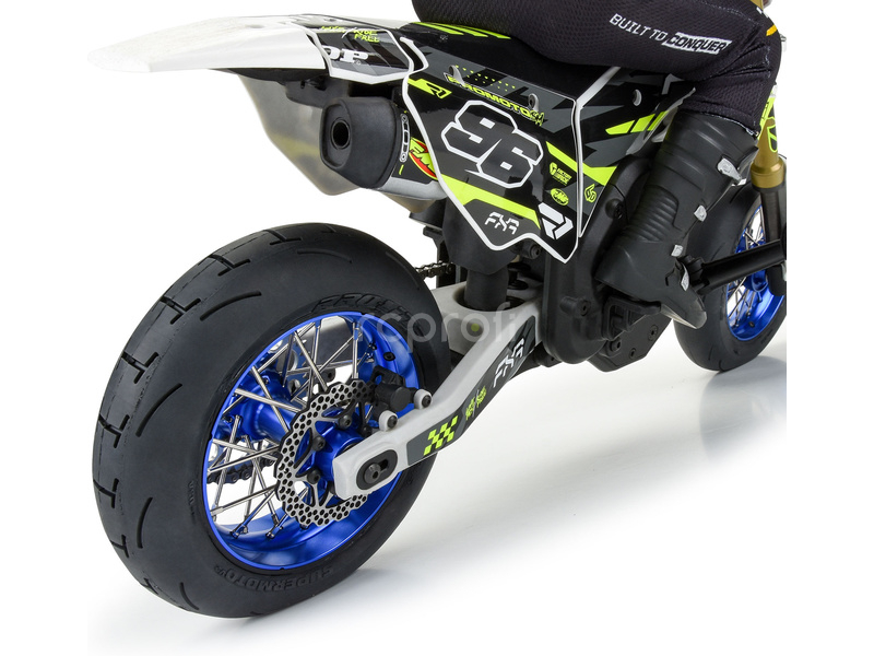 Pro-Line disk zadní Pro-Spec V2 Bead, hliník, modrý/modrý: Promoto-SM
