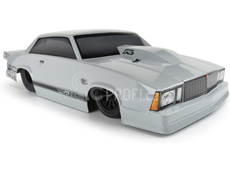 Pro-Line karosérie 1:10 Chevrolet Malibu 1978 šedá (Drag Car)