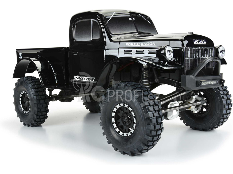 Pro-Line karosérie 1:10 Dodge Power Wagon 1946 černá (Crawler 313mm)
