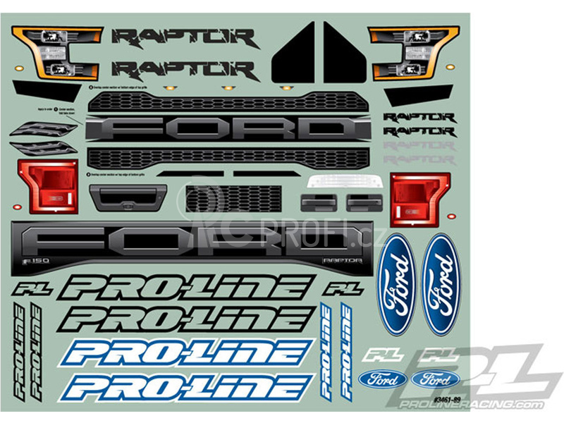 Pro-Line karosérie 1:10 Ford F-150 Raptor 2017 (Short Course)