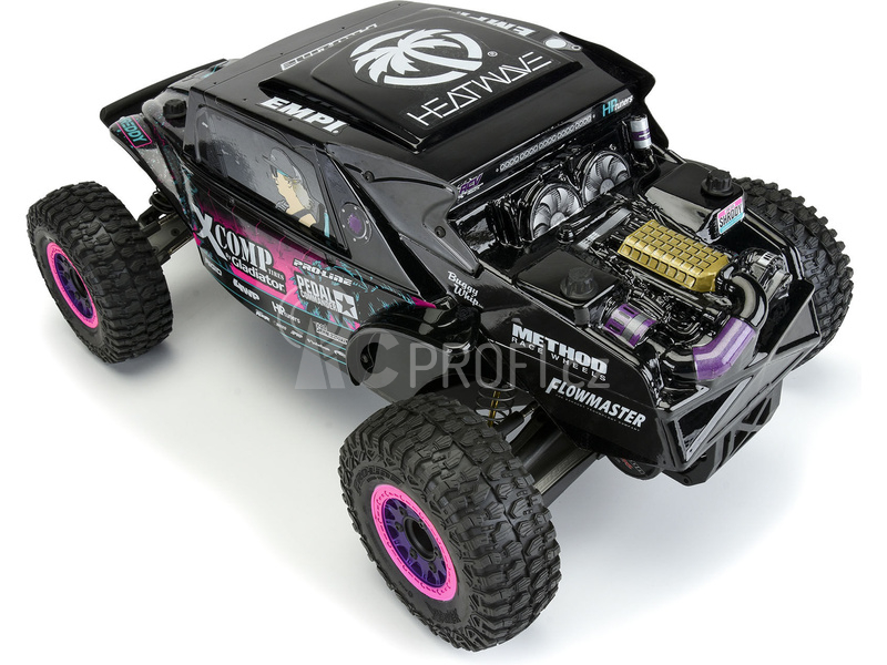 Pro-Line karosérie 1:10 Megalodon Desert Buggy Blake Wilkey černá (Short Course)
