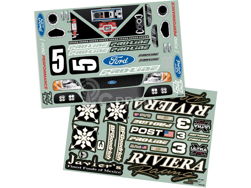 Pro-Line karosérie 1:7 1997 Ford F-150 Trophy Riviera Edition: Arrma Mojave 6S