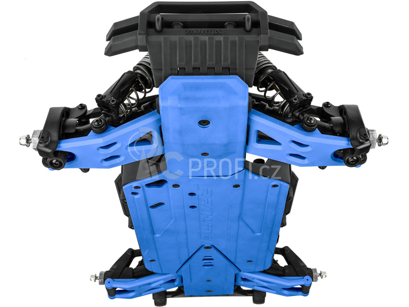 Pro-Line kluzná deska přední a zadní Bash Armor modrá: Arrma 3S