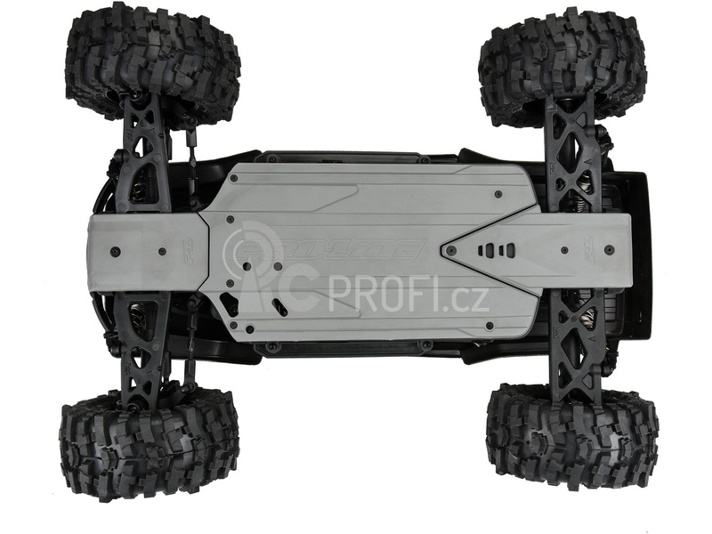 Pro-Line ochrana šasi Bash Armor šedá: Arrma 3S delší rozvor