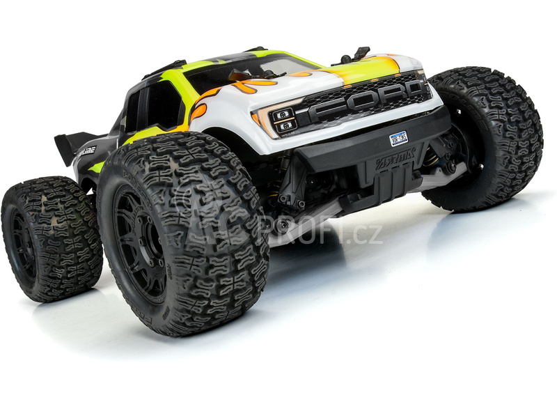Pro-Line ramena přední Bash Armor šedé: Arrma 3S