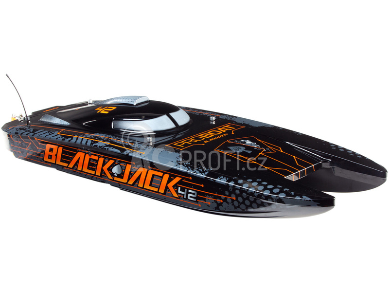 RC loď Proboat Blackjack 42, černá