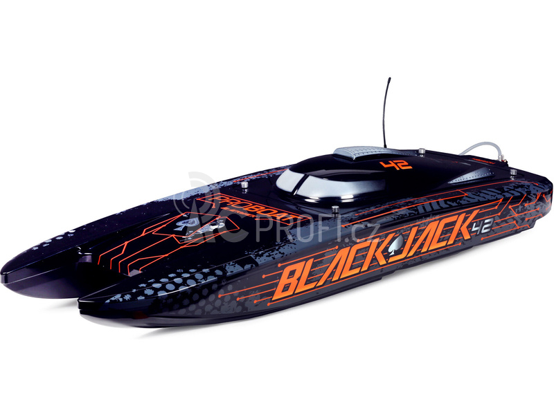 RC loď Proboat Blackjack 42, černá