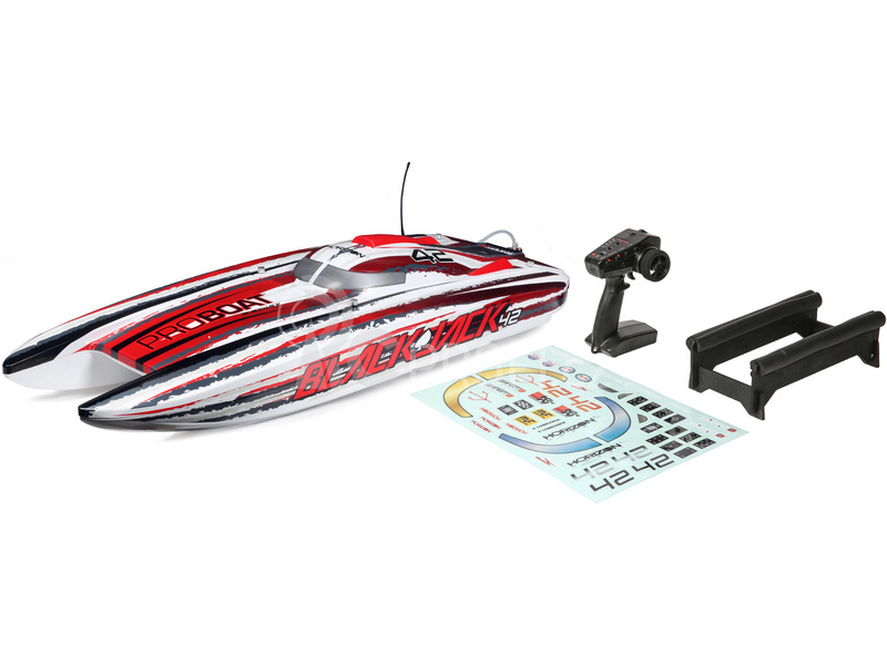 RC loď Proboat Blackjack 42, černá